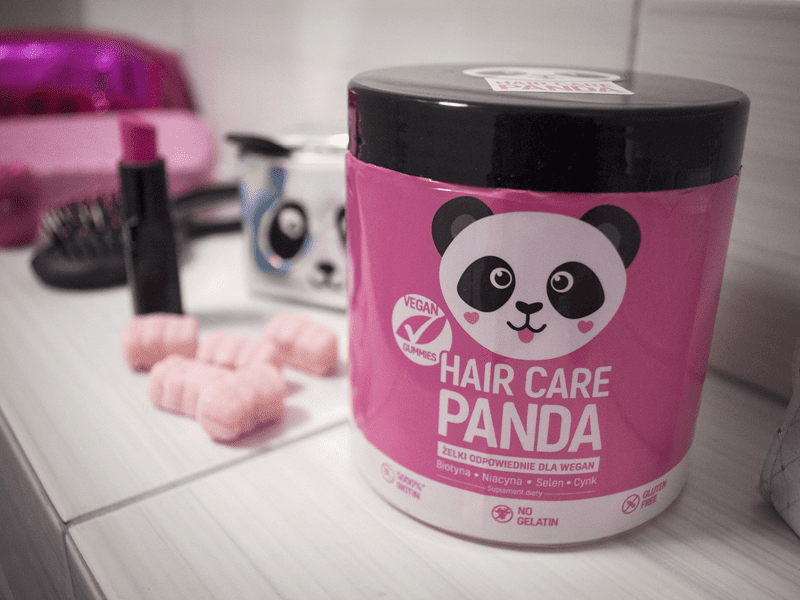 hair care panda żelki z biotyną